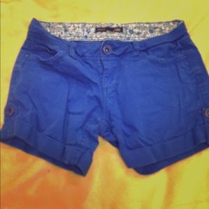Blue shorts!